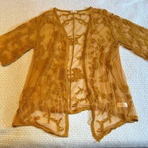 Maurice’s Open Front Lace Cardigan